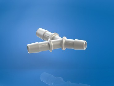 NY HOSE WYE 3/8" HOSE BARB WHT